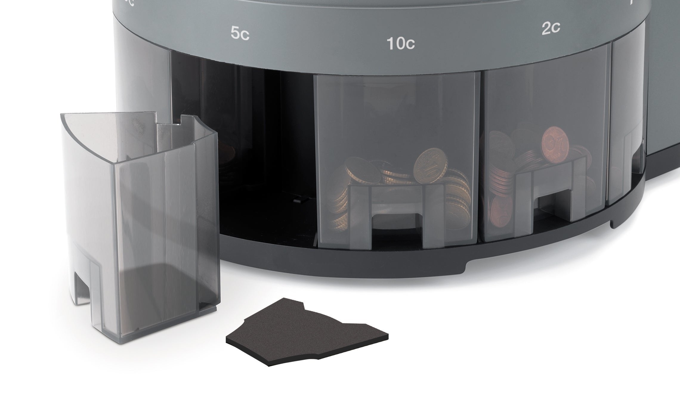 EAN 8717496336347 - Safescan 1450 Contador de monedas Gris imagen 6