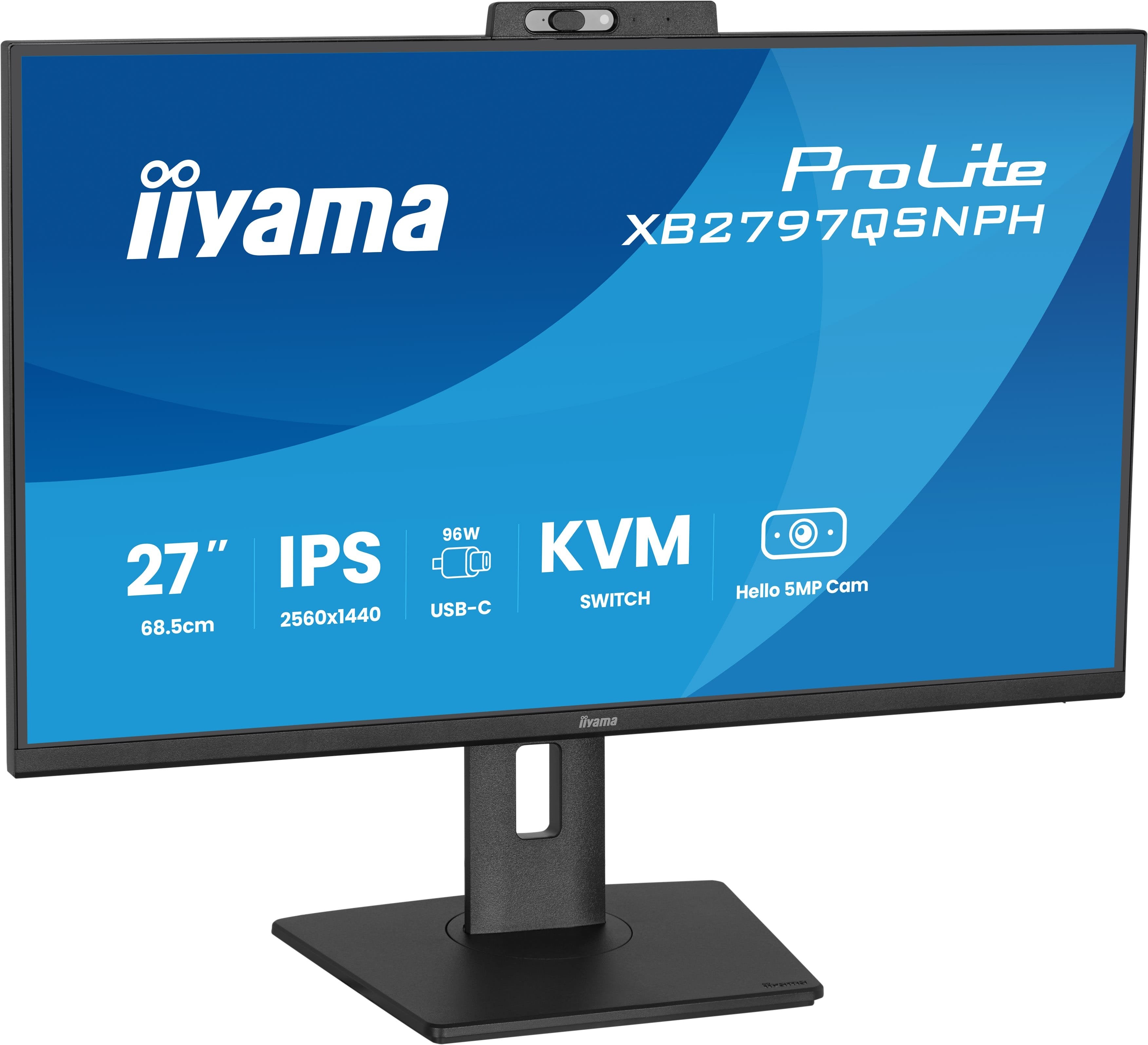 EAN 4948570125975 - iiyama ProLite XB2797QSNPH-B1 pantalla para PC 68,6 cm (27") 2560 x 1440 Pixeles Quad HD LED Negro imagen 6