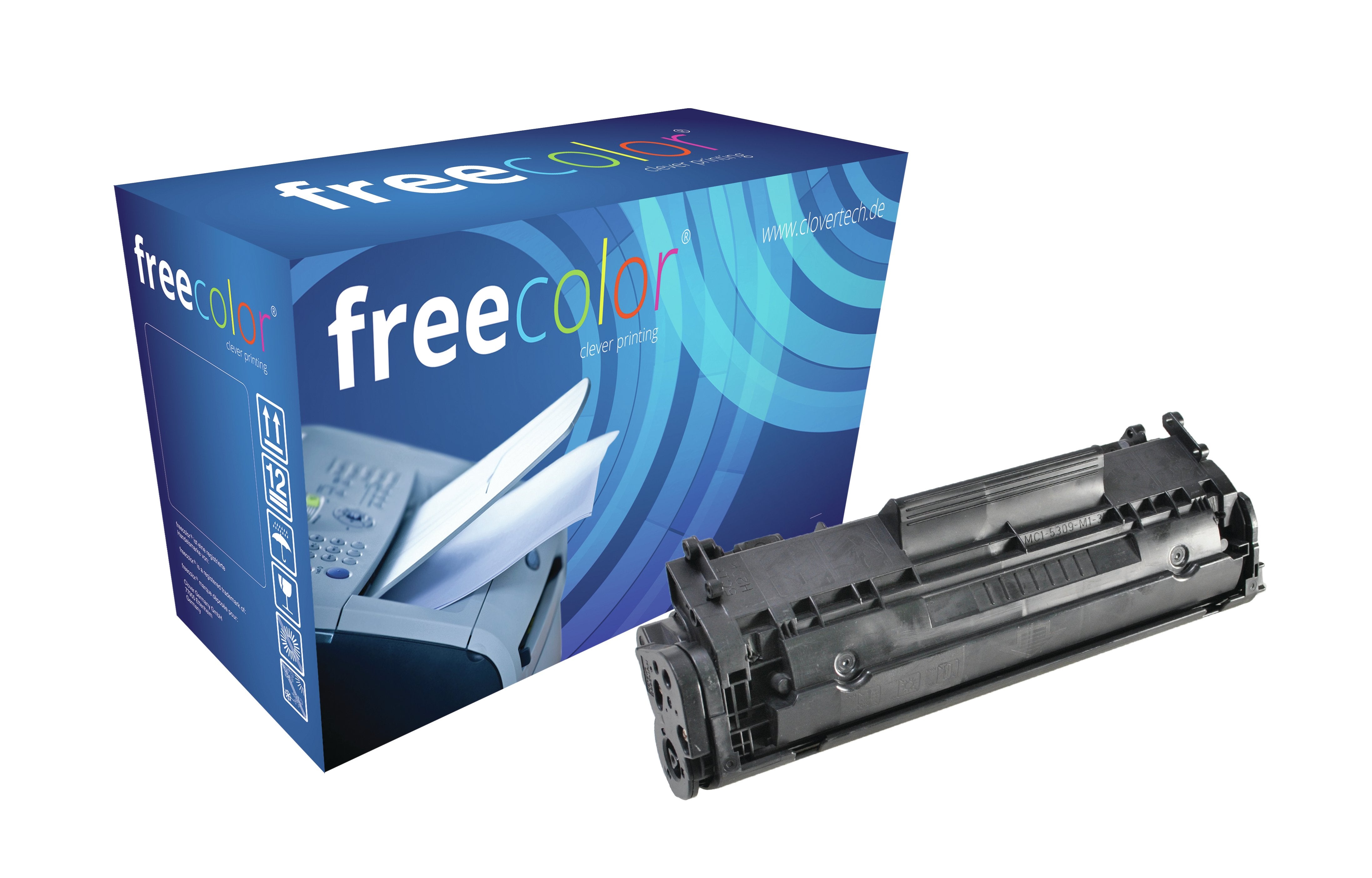 EAN 4033776202503 - Freecolor 12A-FRC cartucho de tóner 1 pieza(s) Negro imagen 1