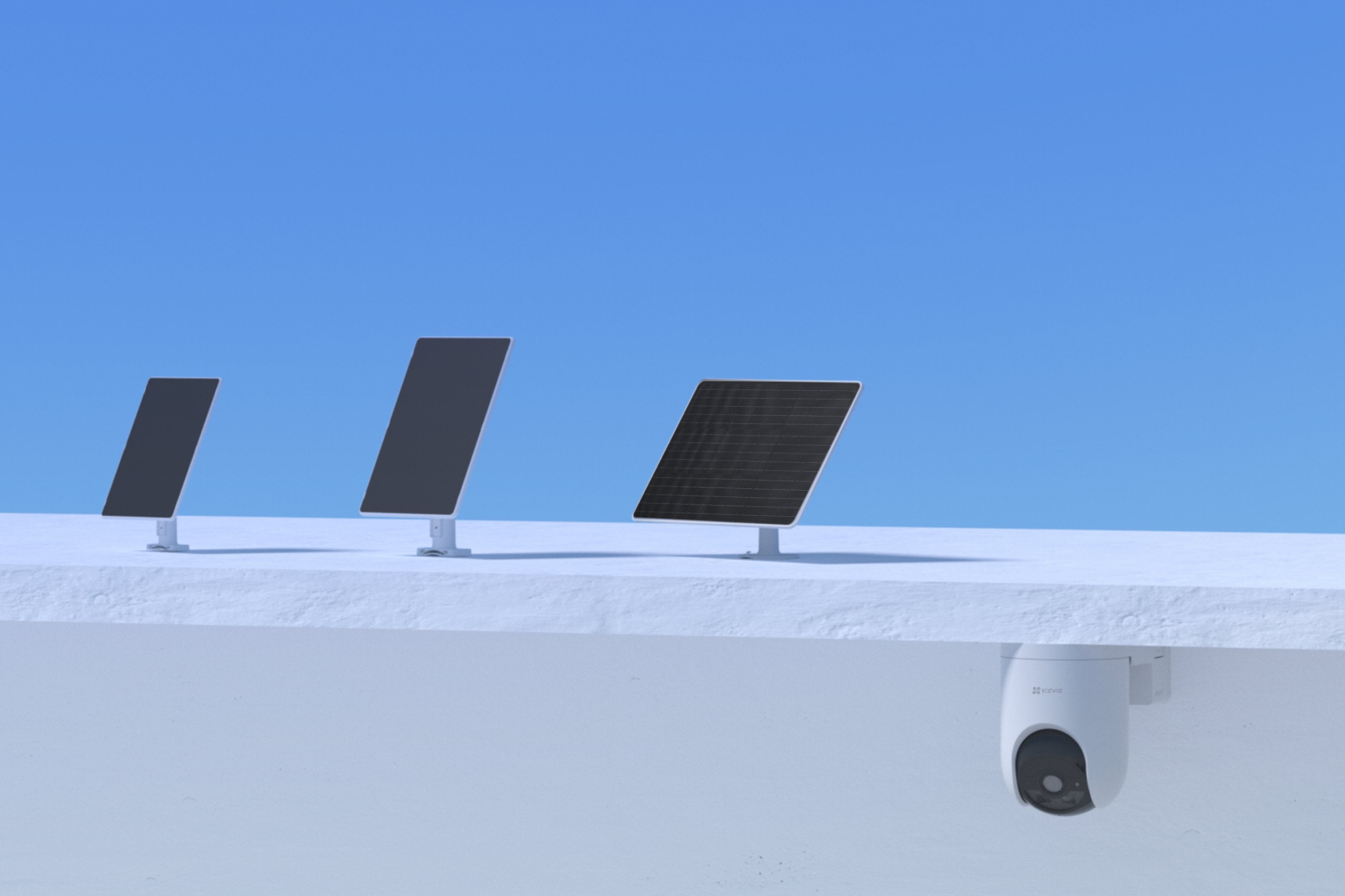 Ezviz Camara Wifi Exterior Hb8 2k+ 4mp Panoramica/Inclinacion Con Bateria