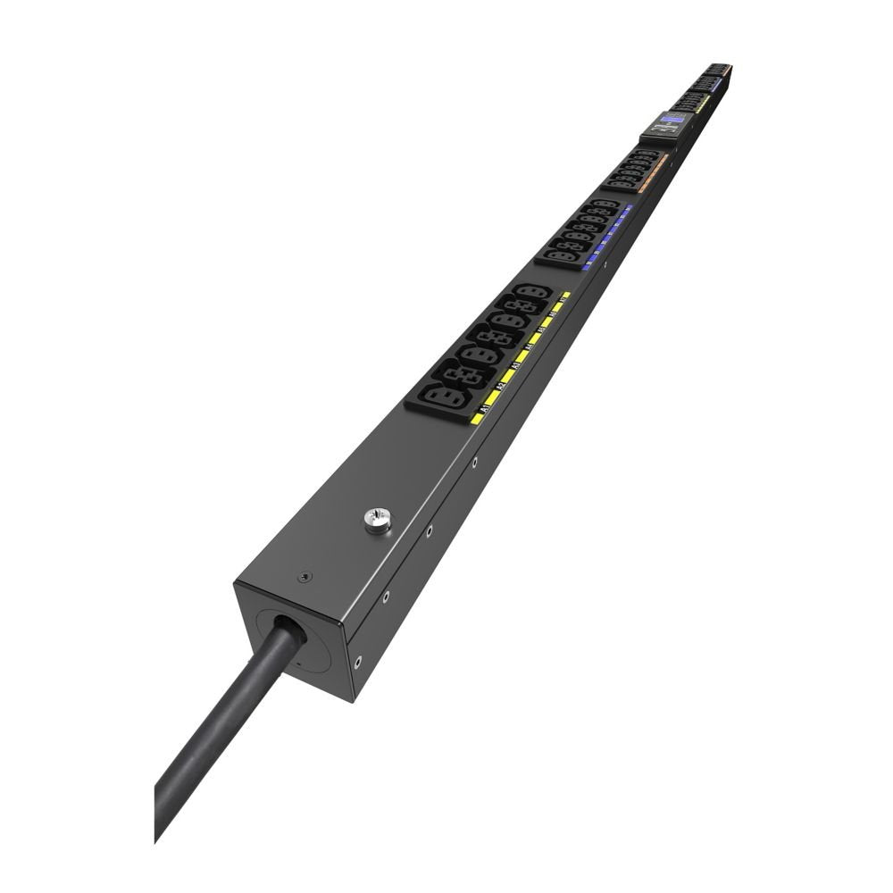 Eaton G4 Unidad De Distribución De Potencia (Montaje En Bastidor) Entrada Medida Ac 240-415 V 11 Kw Trifásico Ethernet 10/100/1000 Input: Iec 60309 16a Conectores De Salida: 42 (24 X Iec 60320 C13 18 X Iec 60320 C39) 0u 3 M Cable Ne