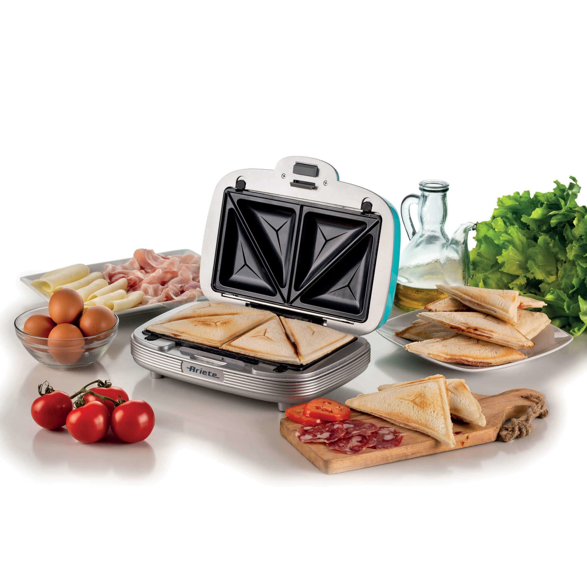 Sandwichera Ariete 1972 2 Barquillo(S) 700 W Azul