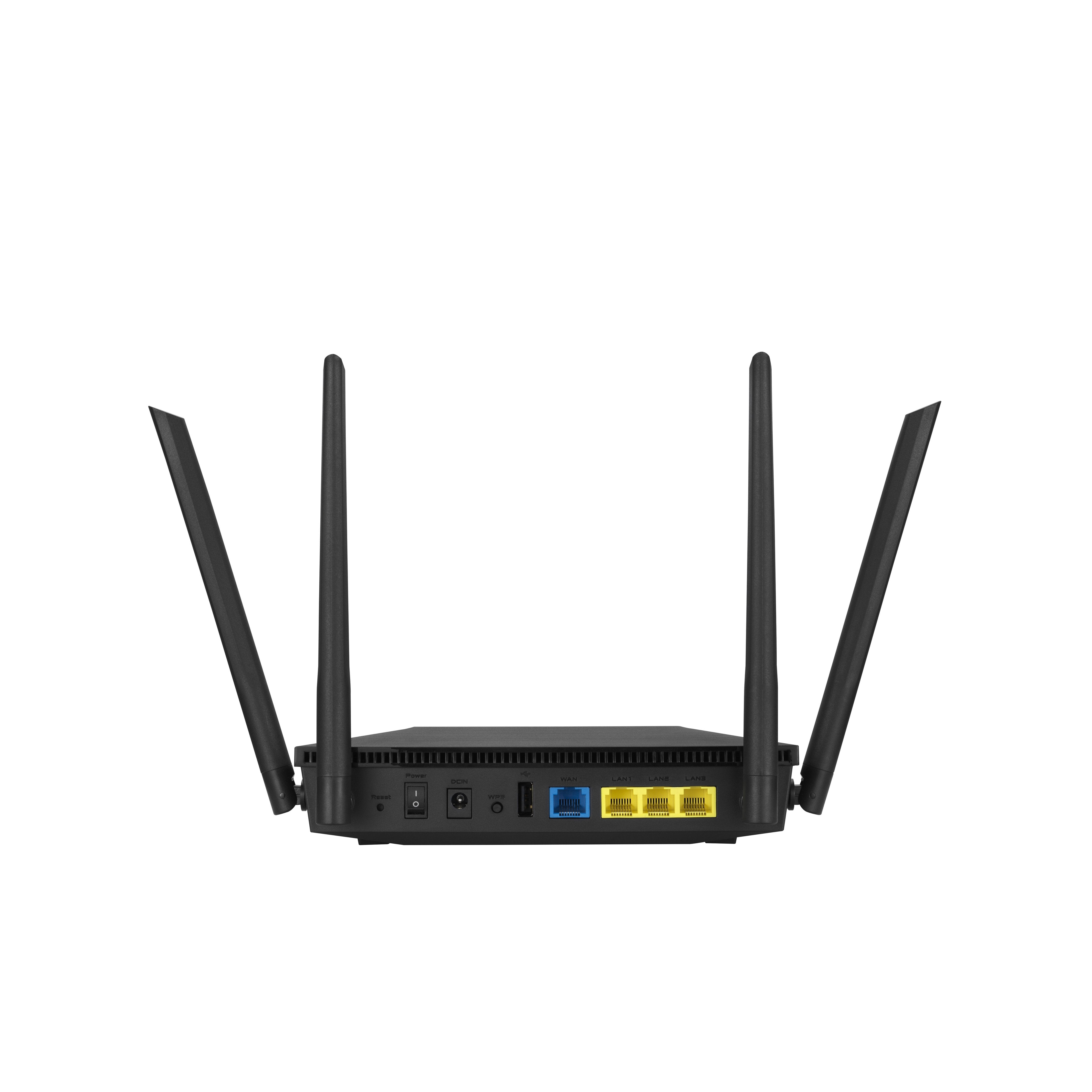 EAN 4711081059875 - ASUS RT-AX53U router inalámbrico Gigabit Ethernet Doble banda (2,4 GHz / 5 GHz) Negro imagen 2