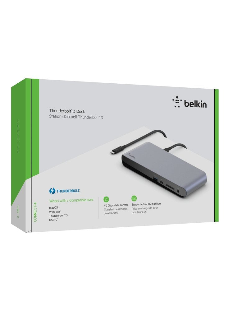 EAN 0745883779338 - Belkin Thunderbolt 3 Dock Pro Alámbrico Negro imagen 8