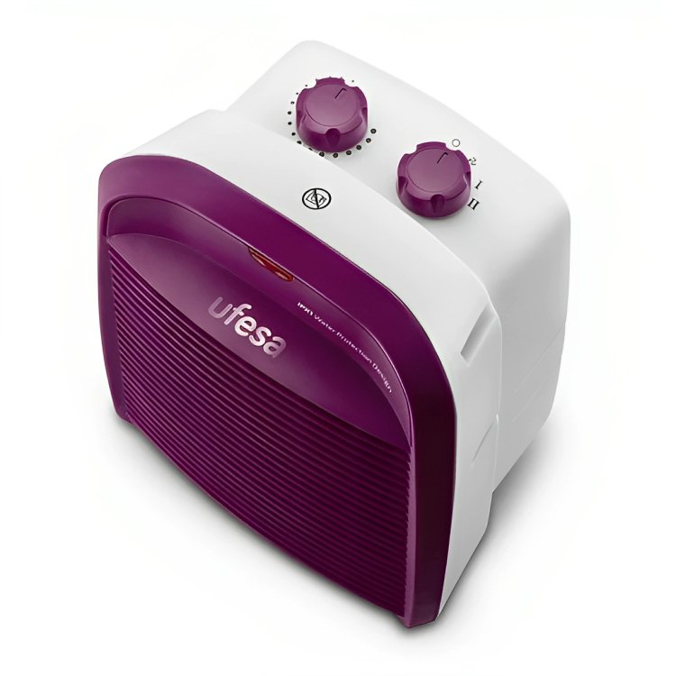 Calefactor Termoventilador Ufesa 83105505 Persei Purple 2000w Morado