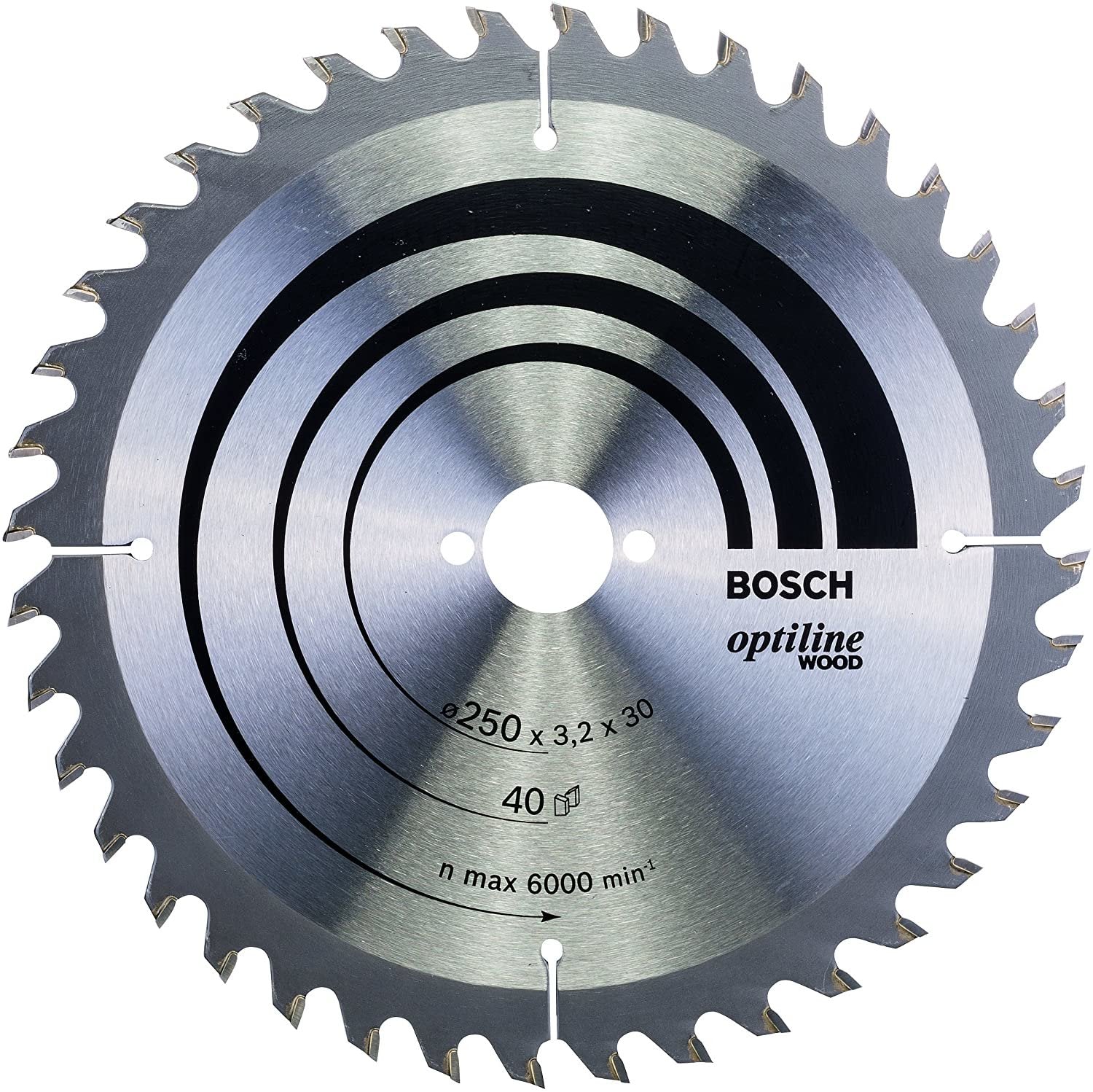 EAN 3165140195027 - Bosch 2608640728 hoja de sierra circular 25 cm 1 pieza(s) imagen 1