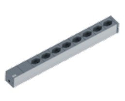 EAN 4016514060726 - Bachmann 19" IT Basic unidad de distribución de energía (PDU) 8 salidas AC 1U imagen 1