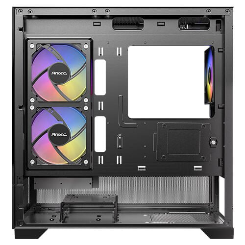 Caja Minitorre Microatx Cx500m Rgb Negro Antec Int:2x3.5,1x2.5/ 2xusb3.0, 1xusb3.2 Tipo C/ Audio In/Out/ Panel De Cristal Templado