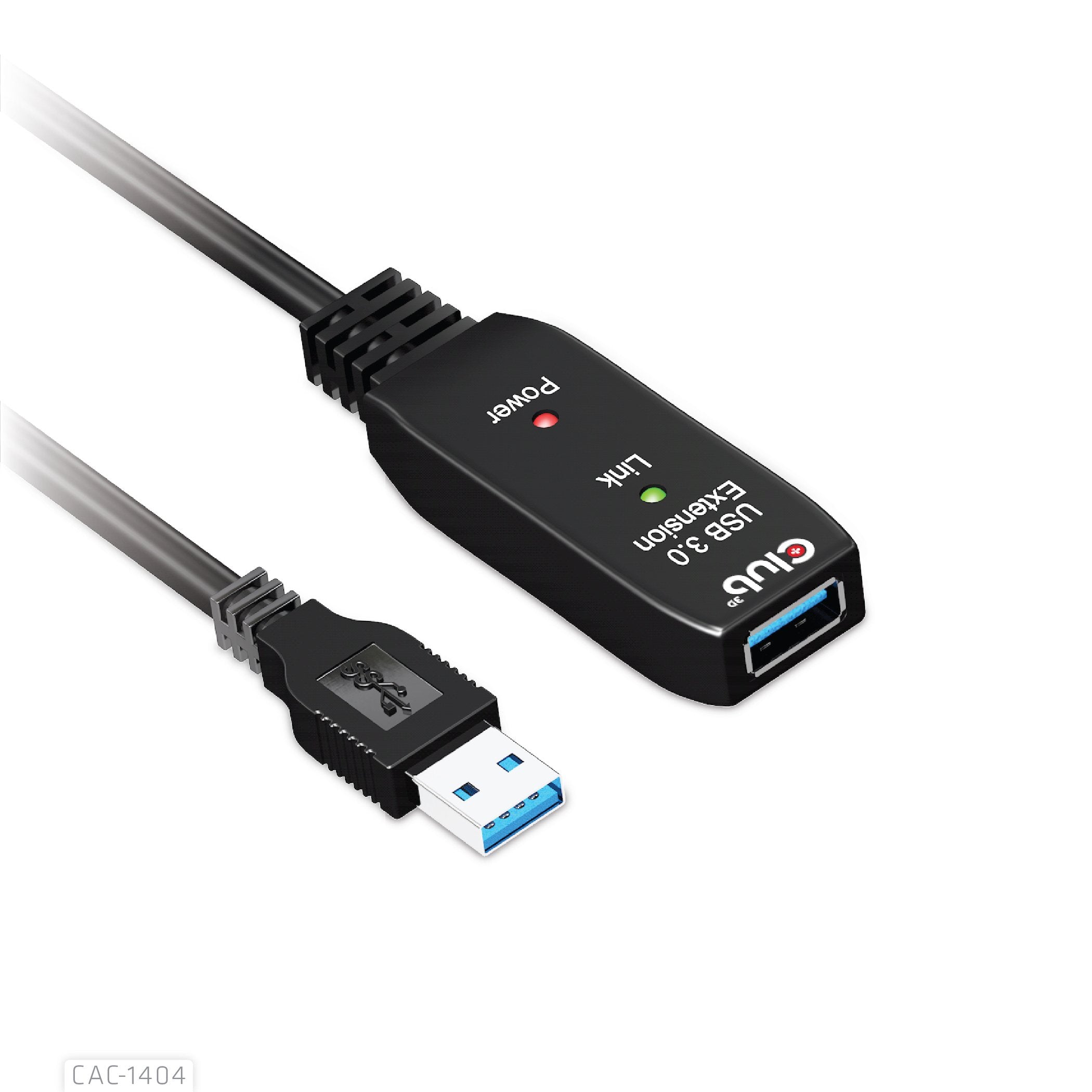 EAN 8719214471774 - CLUB3D CAC-1404 cable USB USB 3.2 Gen 1 (3.1 Gen 1) 5 m USB A Negro imagen 1