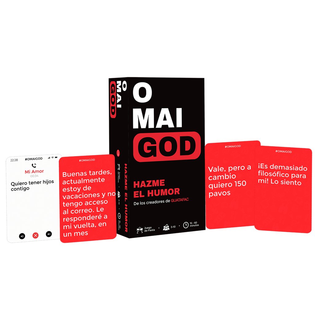 Juego De Mesa Asmodee Omaigod Pegi 18