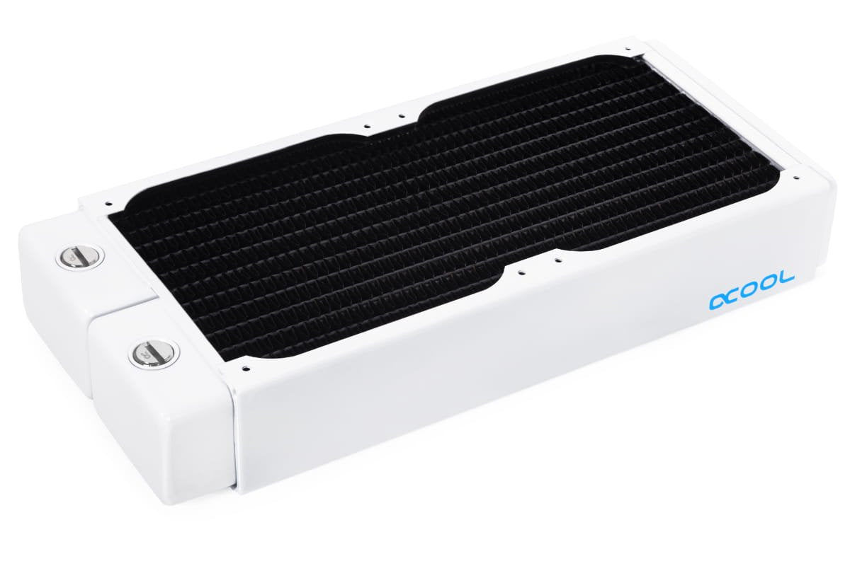Alphacool Nexxxos Xt45 240mm Radiator V.2 - Blanco