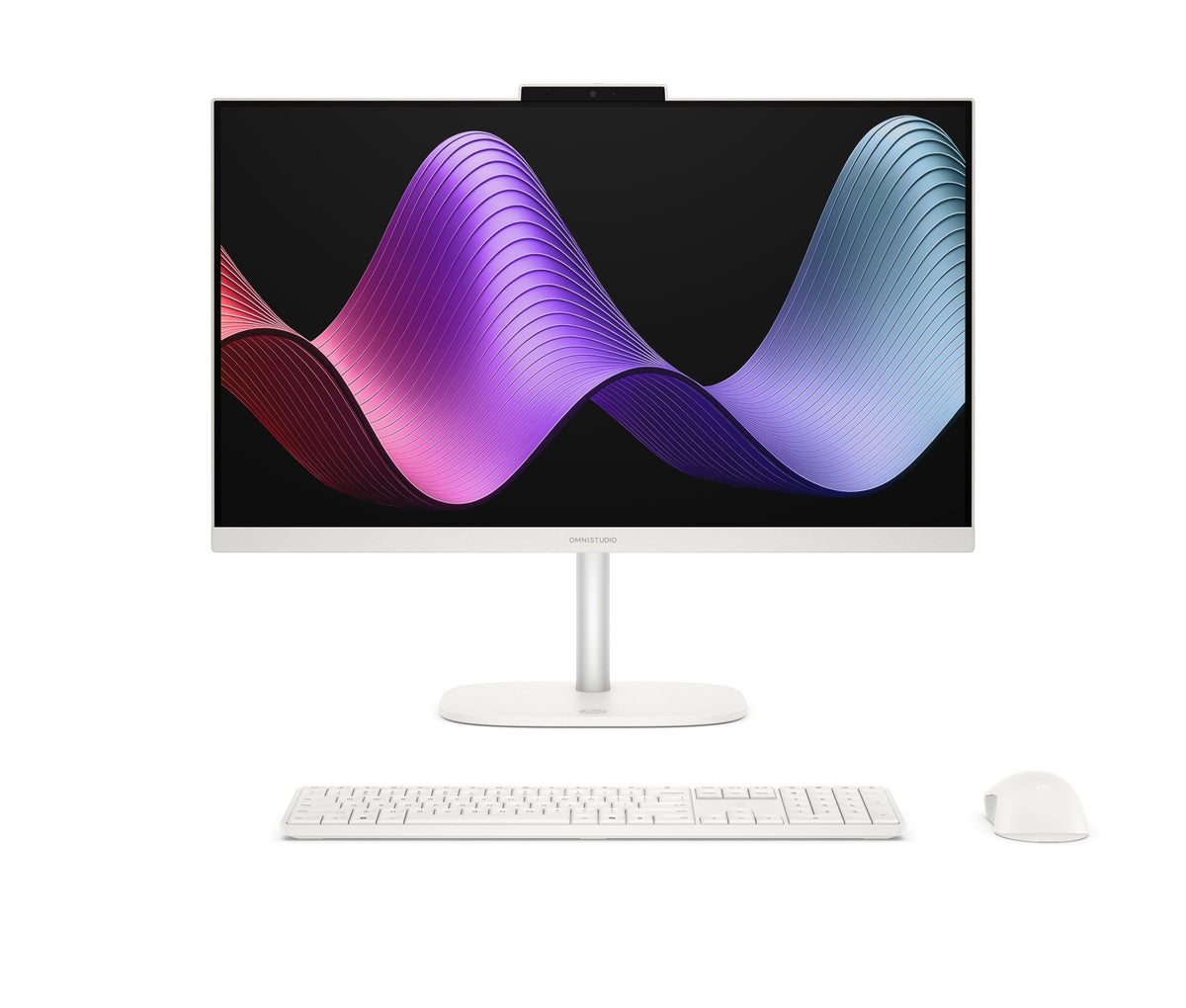 All In One Hp Omnistudio 24-Cv0003ns 23.8" Amd Ryzen 5 40, 16gb 512gb Ssd Radeon 610m, Sin Sistema Operativo - Blanco