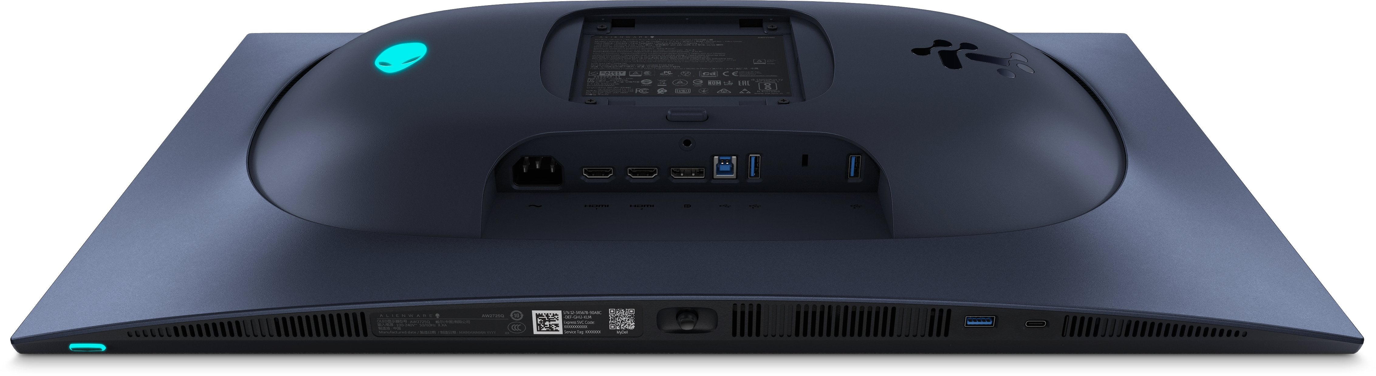 EAN 5397184962749 - Alienware AW2725Q pantalla para PC 67,8 cm (26.7") 3840 x 2160 Pixeles 4K Ultra HD QD-OLED Negro imagen 4