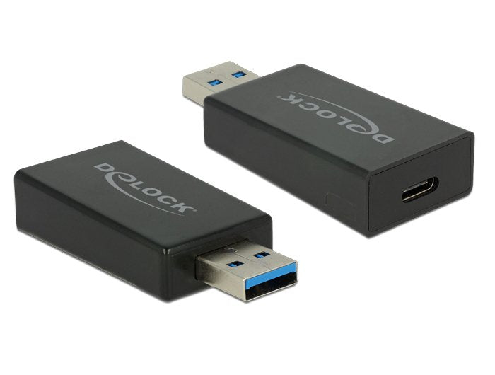 EAN 4043619656899 - DeLOCK 65689 cambiador de género para cable USB 3.1 Gen 2 Type-A USB 3.1 Gen 2 USB Type-C Negro imagen 1