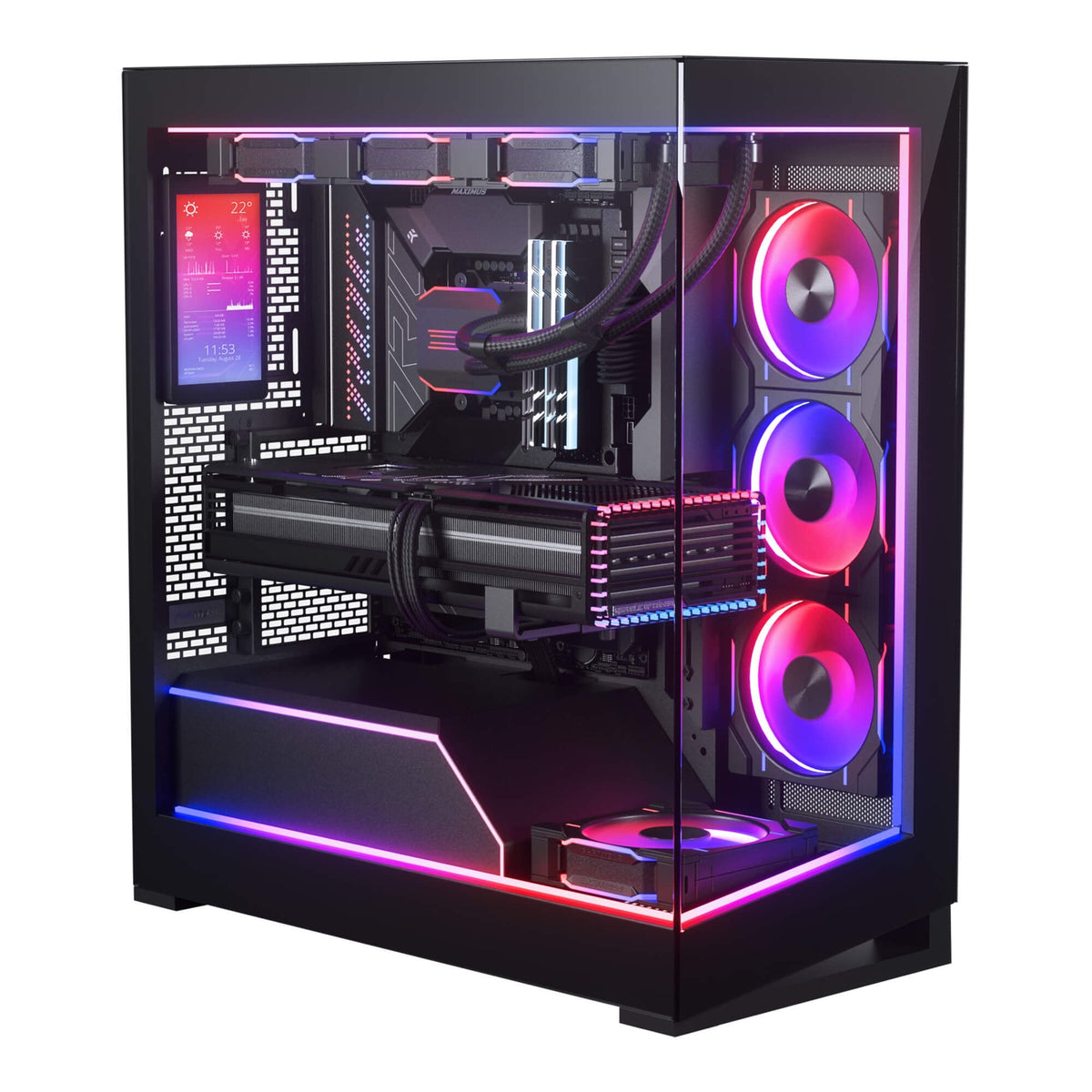 Phanteks 5,5 Pulgadas High Resolution Display Para Carcasa - Negro