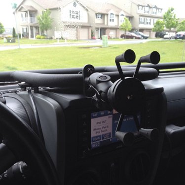 Ram Mounts Ram X-Grip Phone Mount With Handlebar U-Bolt Base - Medium