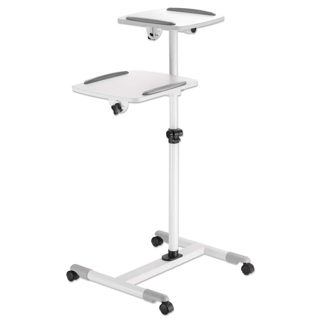 EAN 0766623461726 - Manhattan 461726 mueble y soporte para dispositivo multimedia Gris, Blanco Portátil/Proyector Carro multi imagen 1