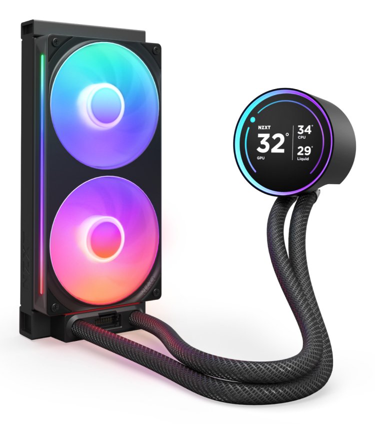 EAN 5056547204147 - NZXT Kraken Elite 240 RGB Procesador Sistema de refrigeración líquida todo en uno 12 cm Negro 1 pieza(s) imagen 2