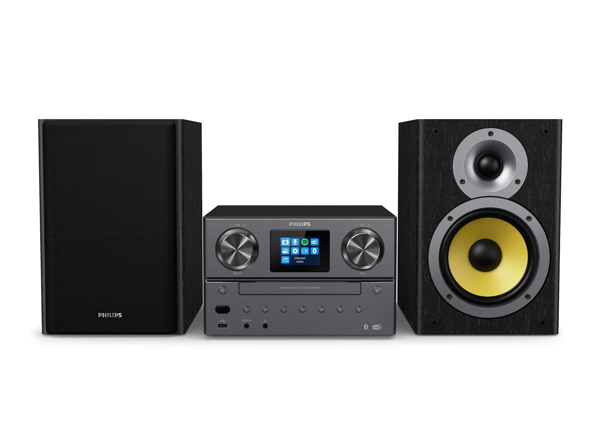 EAN 4895229108912 - Philips TAM8905/10 sistema de audio para el hogar Microcadena de música para uso doméstico 100 W Negro imagen 1