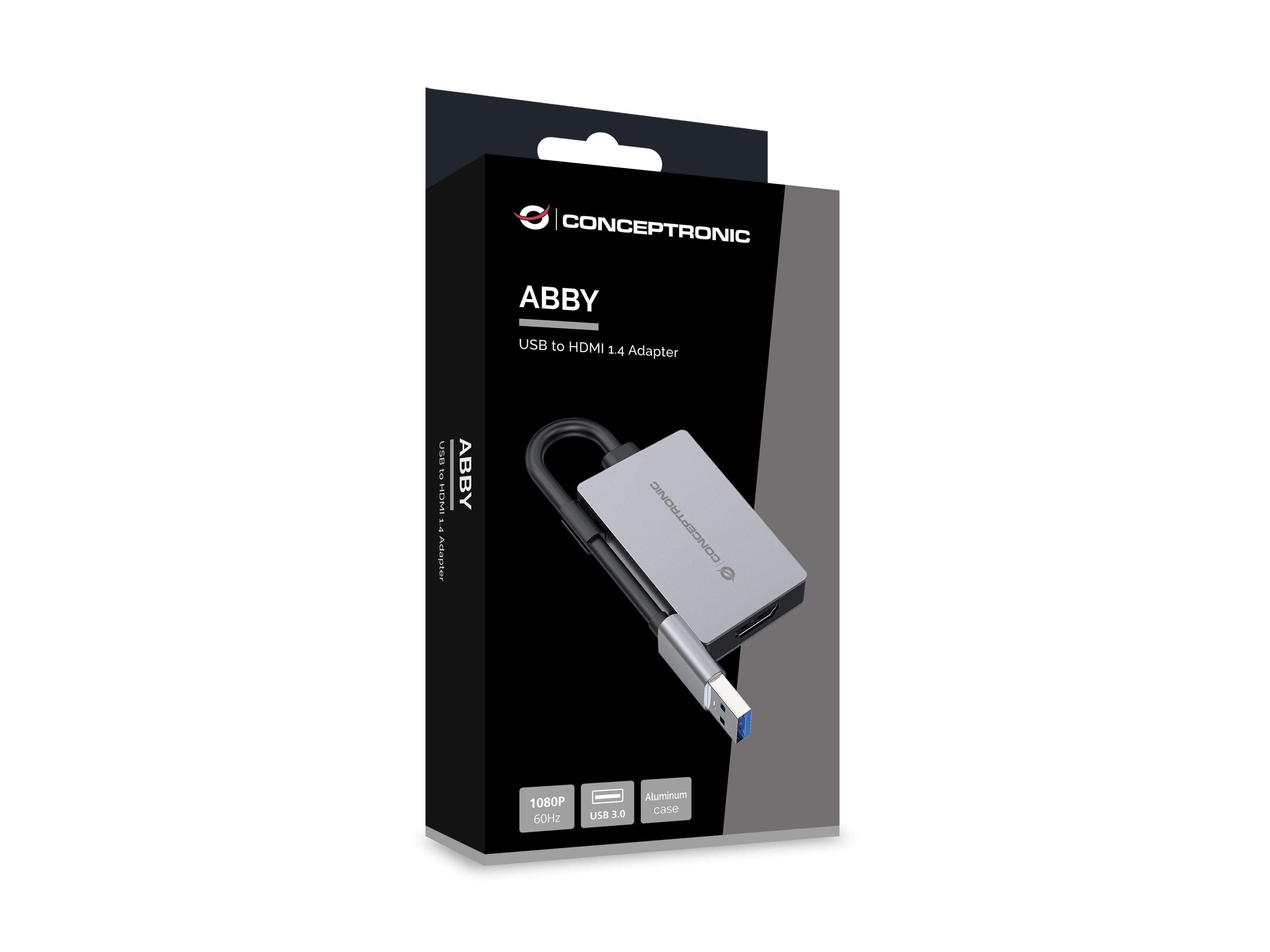 Adaptador Usb 3.0 A Hdmi Conceptronic 1920 X 1080 60hz Abby22g