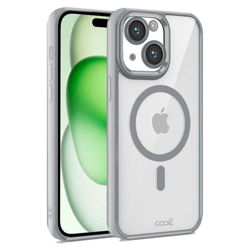 EAN 8434847074108 - COOL Accesorios COOL funda para teléfono móvil 17 cm (6.7") Plata, Transparente imagen 1