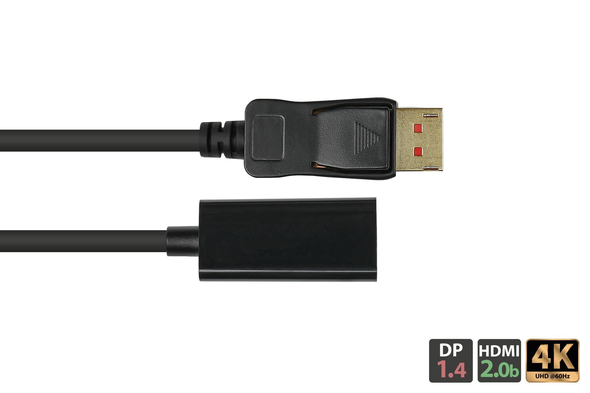 Good Connections Adapter Displayport 1.4 St An Hdmi 2.0b Bu 4k @60hz Ca. 20cm