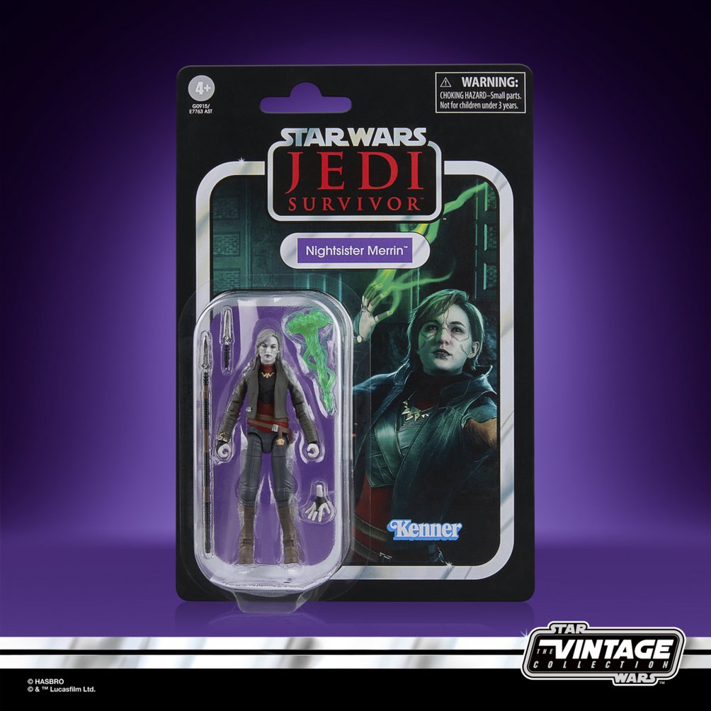 Figura Nightsister Merrin Jedi Survivor Star Wars 9,5cm