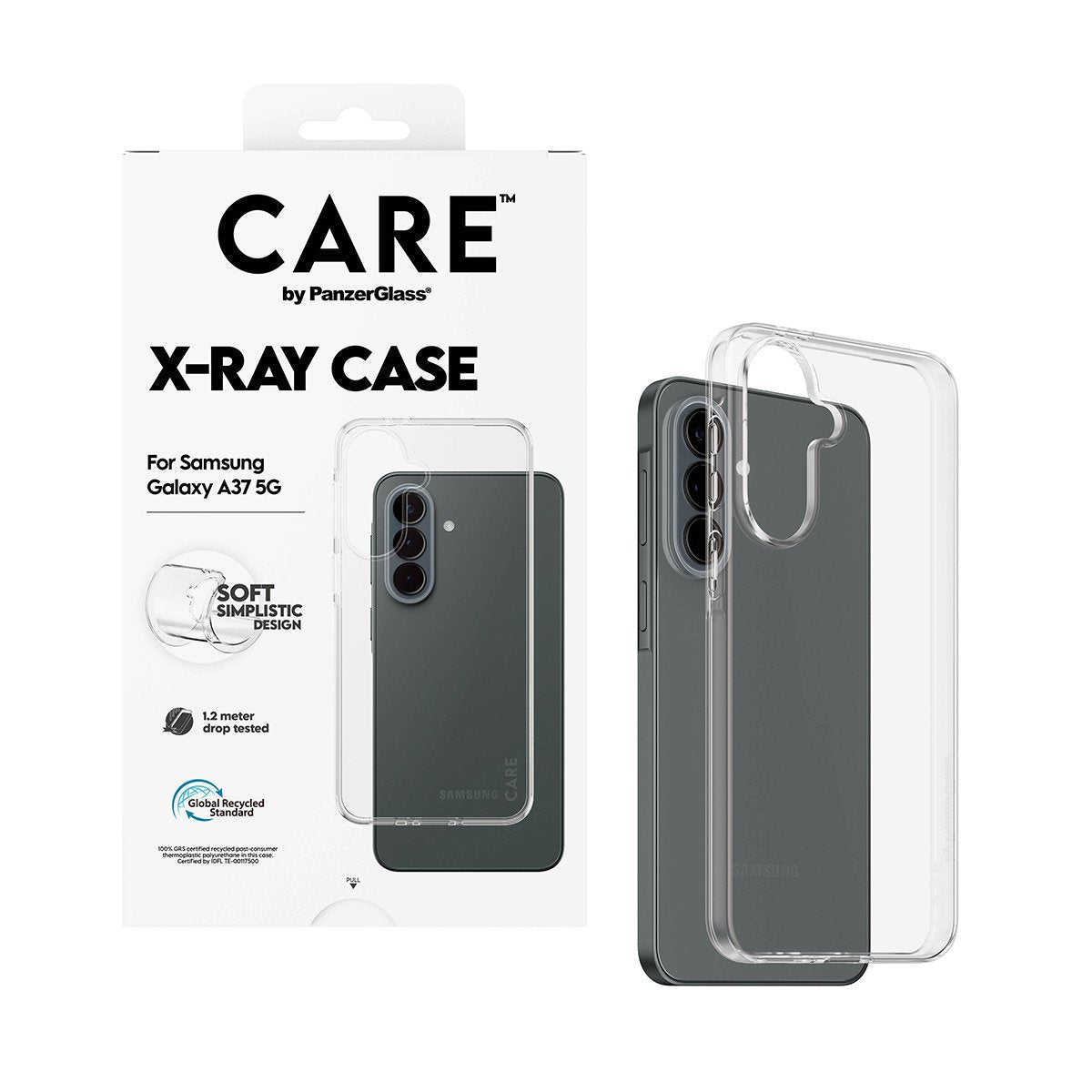 EAN 5715685034480 - PanzerGlass CARE™ by ® X-Ray Case Samsung Galaxy A37 5G funda para teléfono móvil 17 cm (6.7") Transparen imagen 5