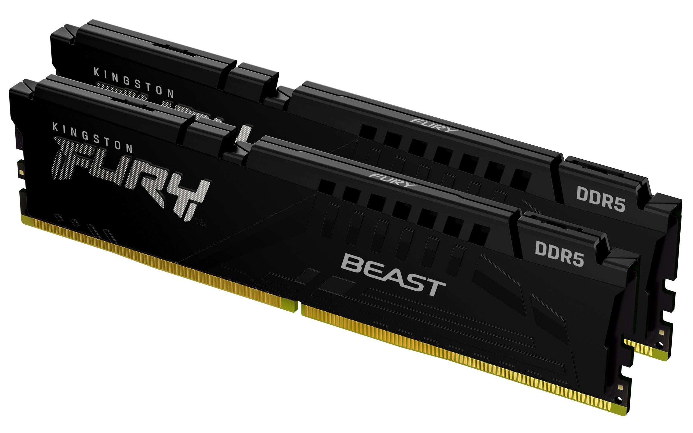 Memoria Ram Kingston Fury Beast 64gb (2x32gb) Ddr5 5200mhz Cl40 1.1v Kf552c40bbk2-64