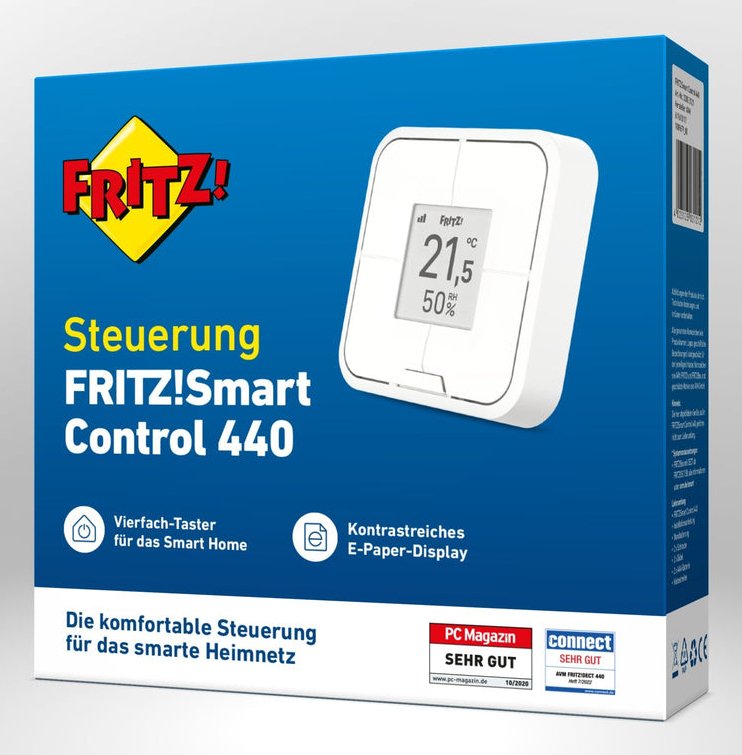 EAN 4023125031212 - FRITZ! Smart Control 440 Inalámbrico Blanco imagen 3