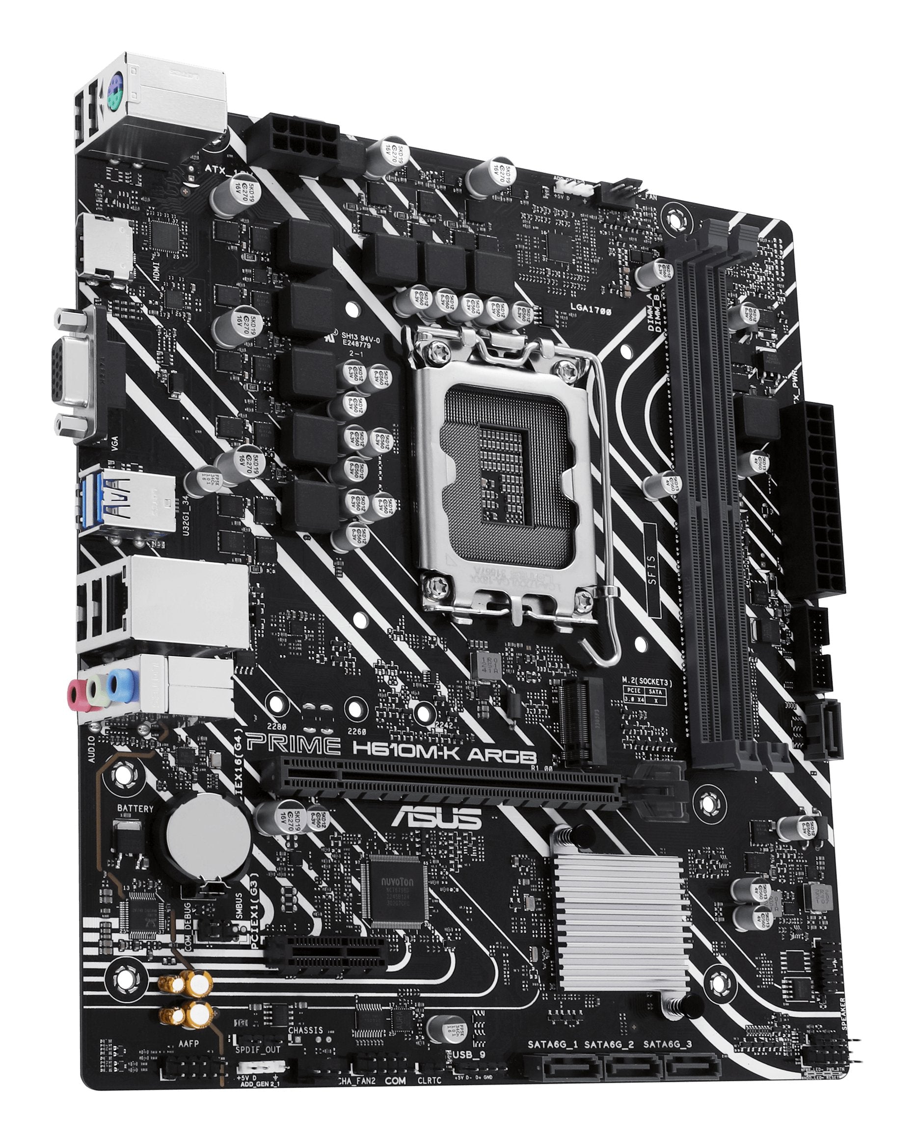EAN 4711387313350 - ASUS PRIME H610M-K ARGB Intel H610 LGA 1700 micro ATX imagen 4