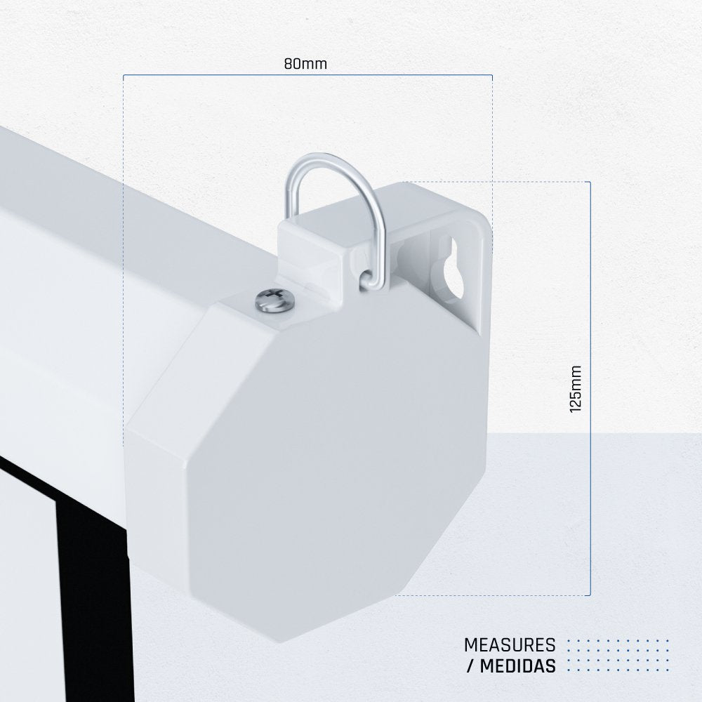 Iggual Pantalla Mural Pan.110"243x137 Cm Eléctrica