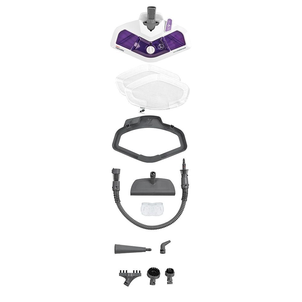 EAN 8007411011443 - Polti Vaporetto SV440_Double Fregona a vapor 0,3 L 1500 W Violeta, Blanco imagen 4