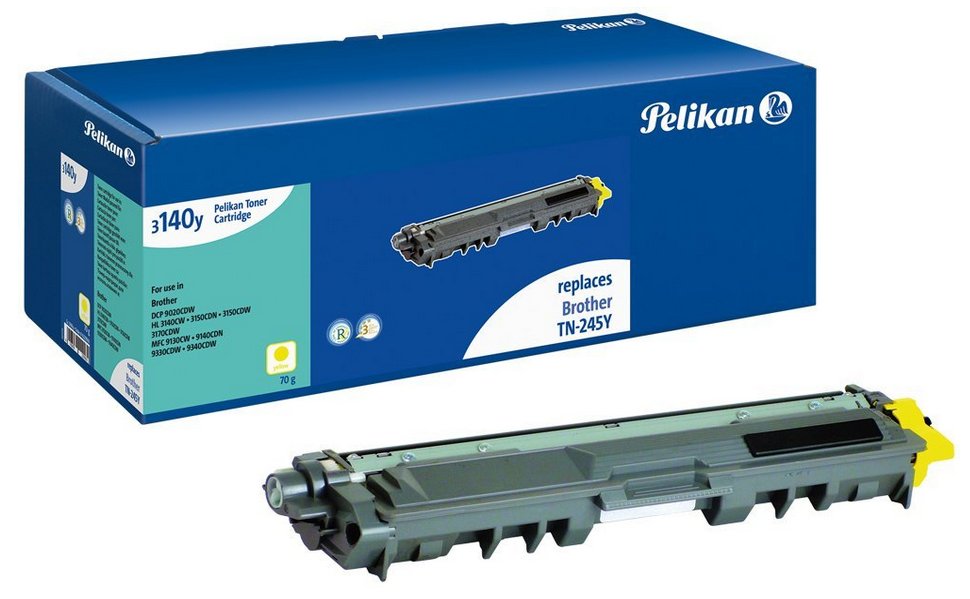Pelikan Tóner Compatible Para Brother Tn-245y 1245yhc Amarillo Rehilt