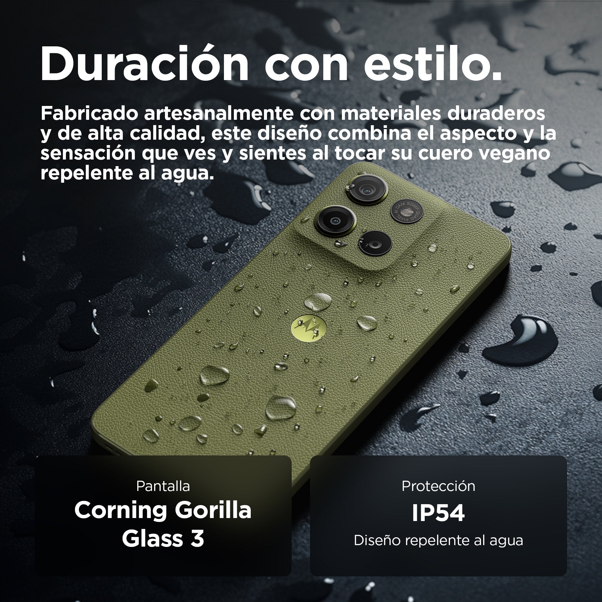 EAN 0840023285004 - Motorola moto g15 17,1 cm (6.72") SIM doble Android 15 4G USB Tipo C 8 GB 256 GB 5200 mAh Verde imagen 16