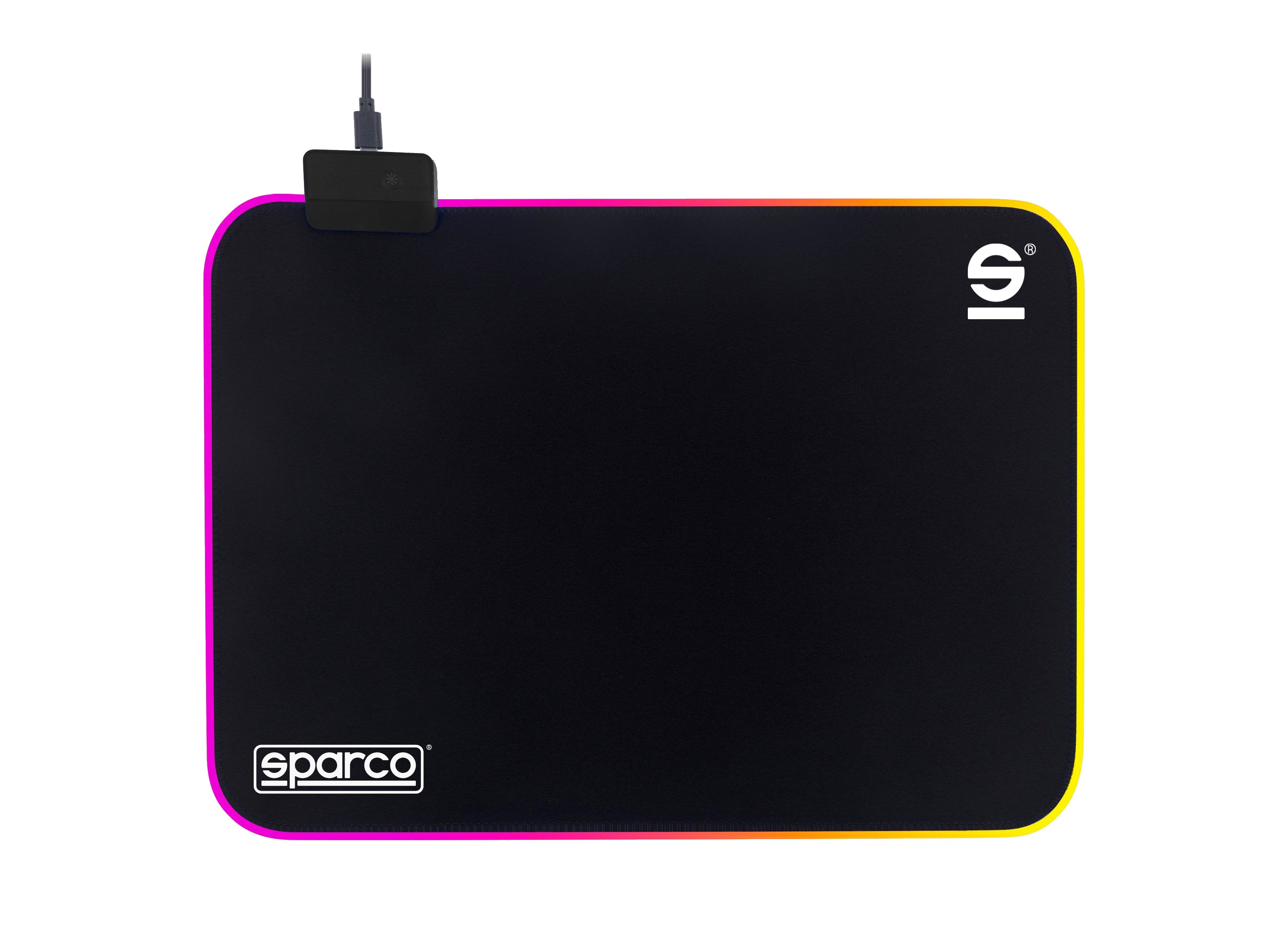 EAN 8052742554220 - Sparco SPMOUSEPAD alfombrilla para ratón Alfombrilla de ratón para juegos Blackberry imagen 2