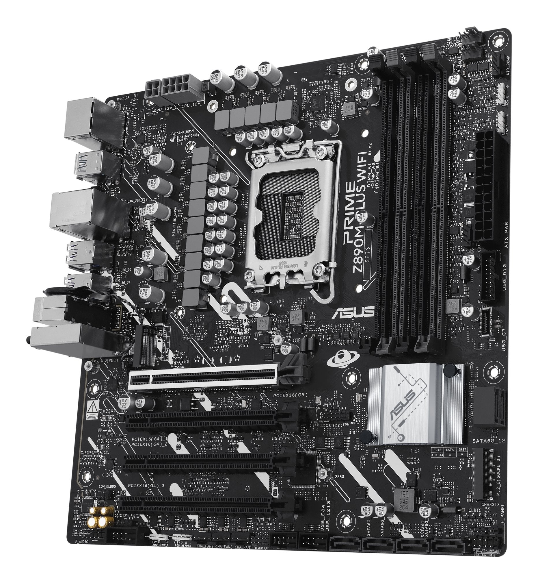 EAN 4711387755419 - ASUS PRIME Z890M-PLUS WIFI Intel Z890 LGA 1851 (Socket V1) micro ATX imagen 11