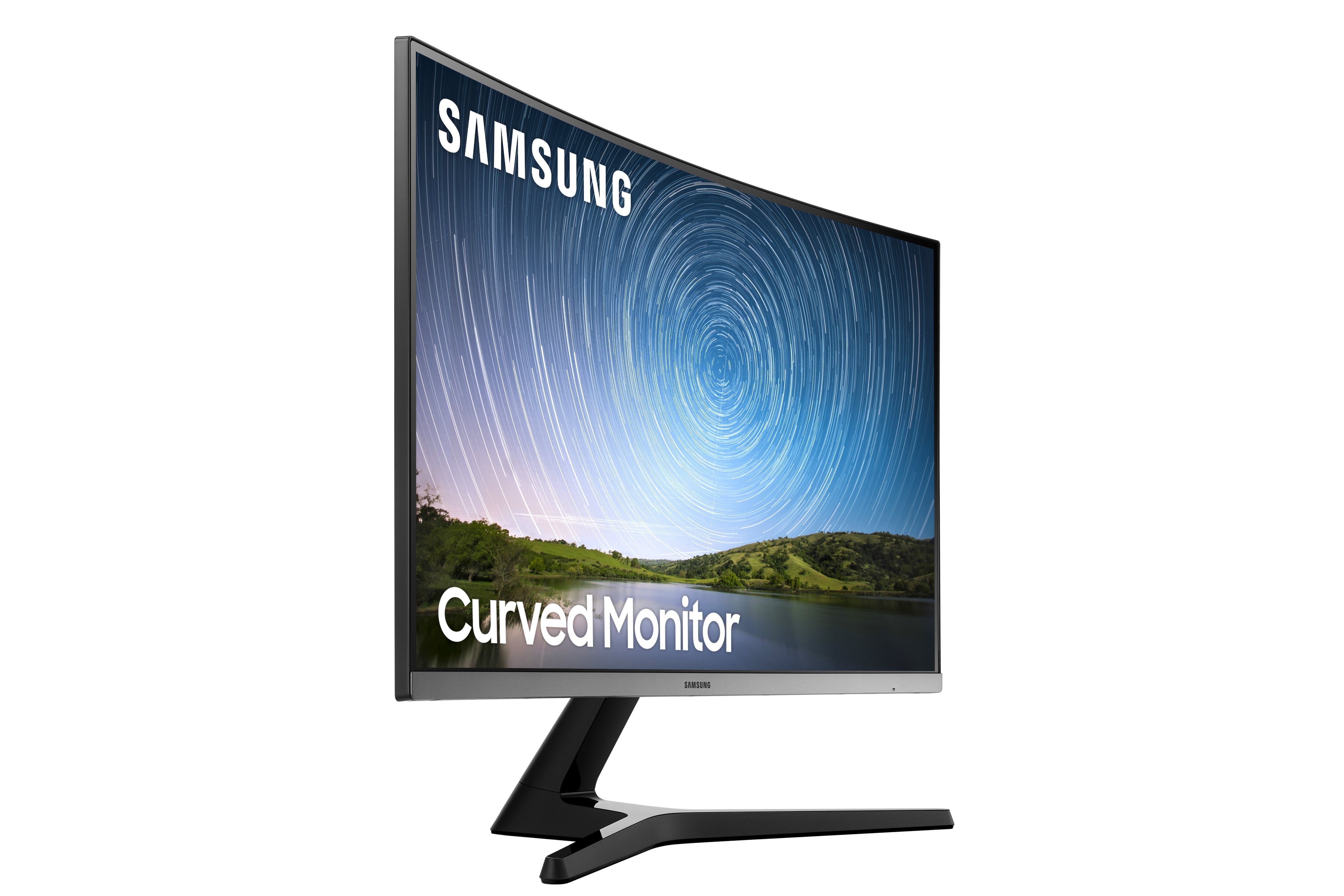 Samsung C27r500fhp 27" Curved Full Hd Led Azul, Gris