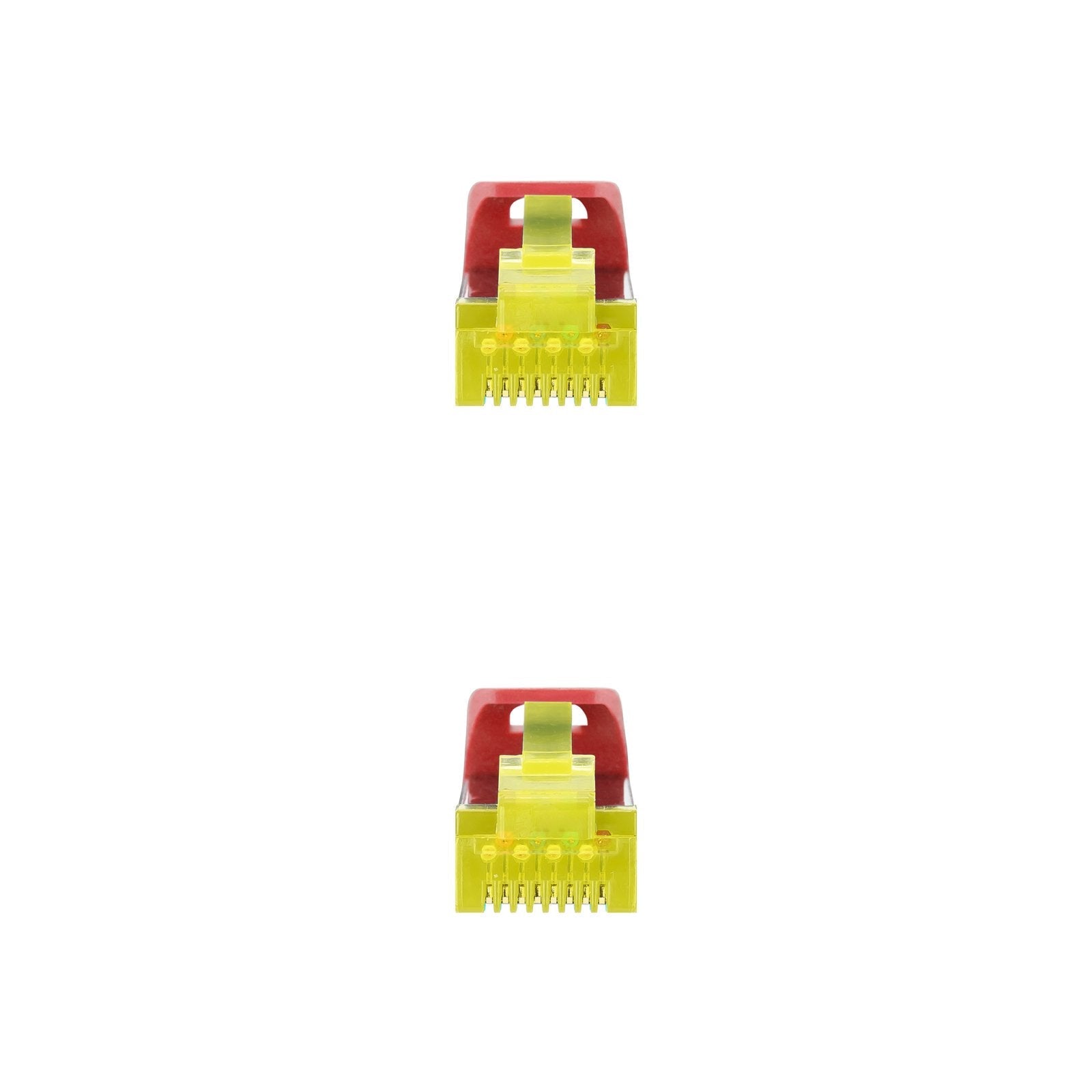Nanocable Cable Red Lszh Cat.6a Sftp Awg26 30cm - Rojo
