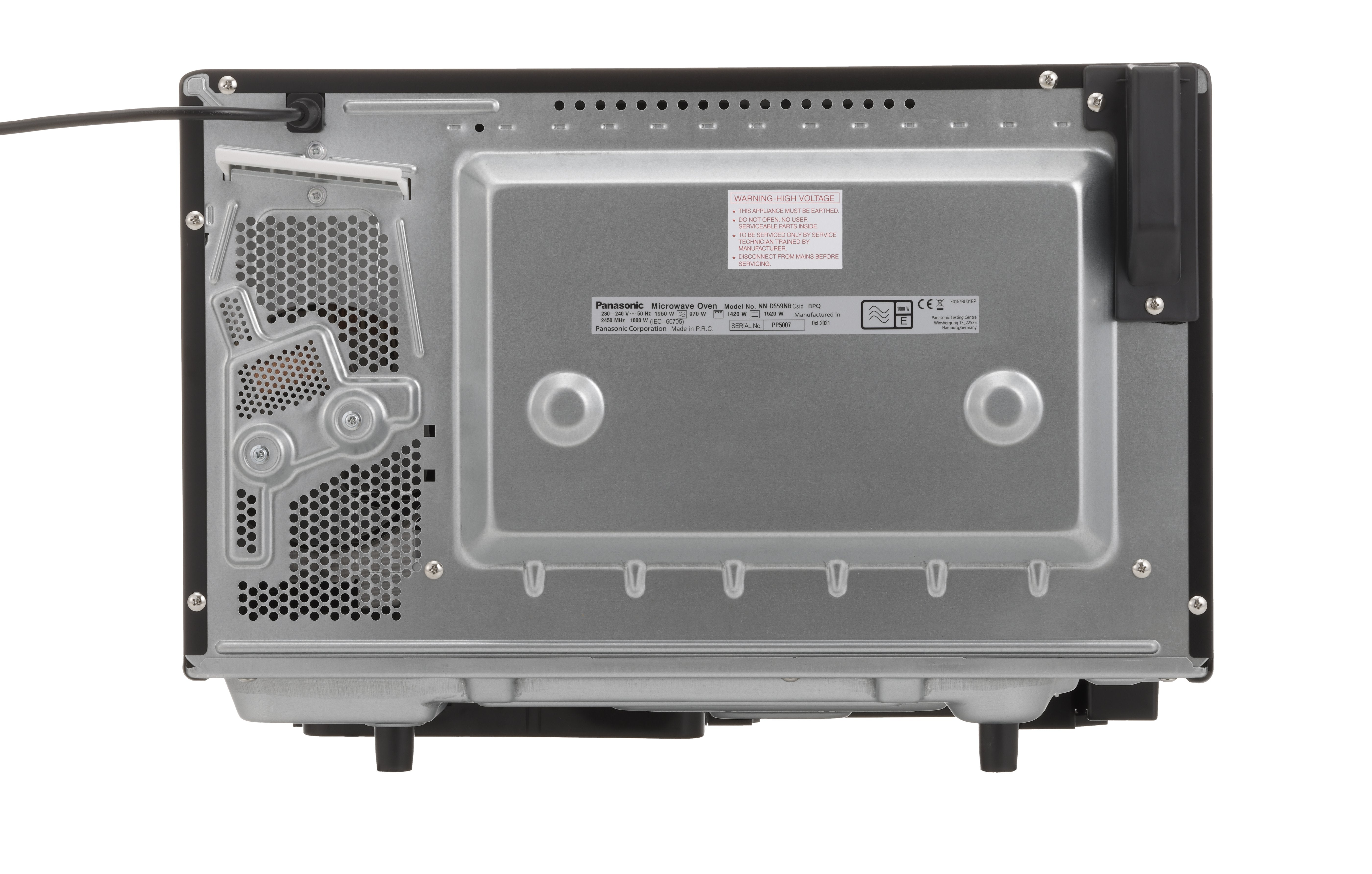 Panasonic Nn-Ds59nbepg Microondas Combinado 27 L 1000 W Negro