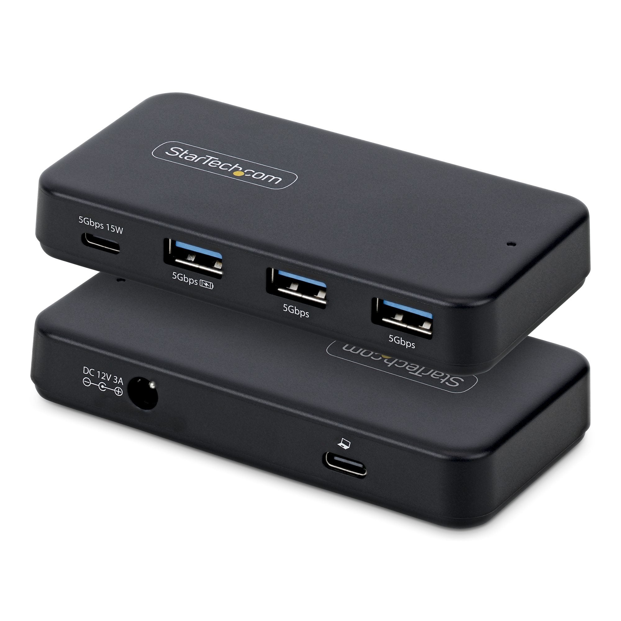Startech.Com 4-Port Usb-C Und Usb-A Hub 5gbps Eigenstromversorgung 2-In-1 Usb-C & Usb-A Hostcable 1x Usb-C 3x Usb-A 1x Bc 1.2