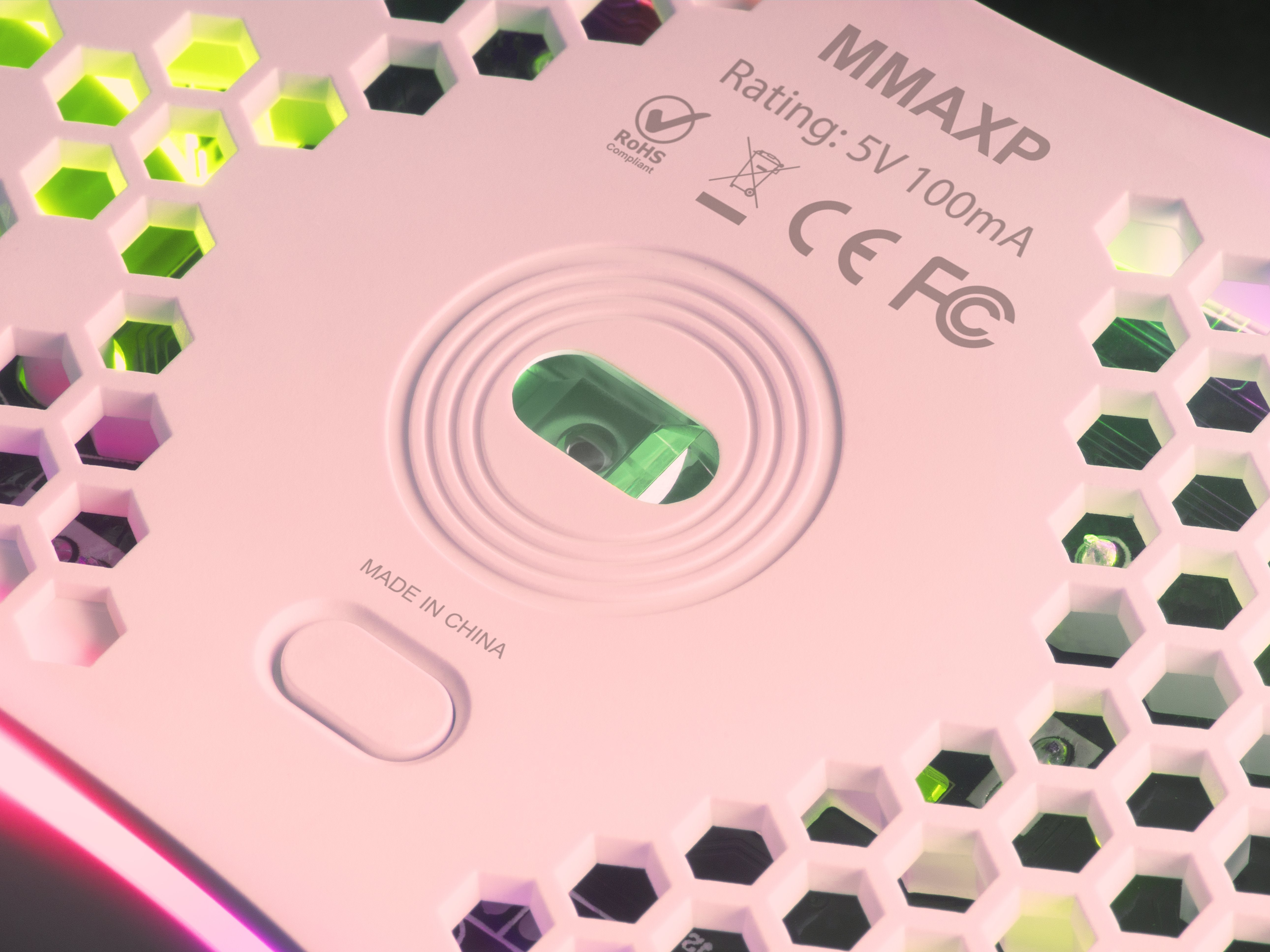 Mars Gaming Mmaxp Ratón Gaming 12400dpi Rosa