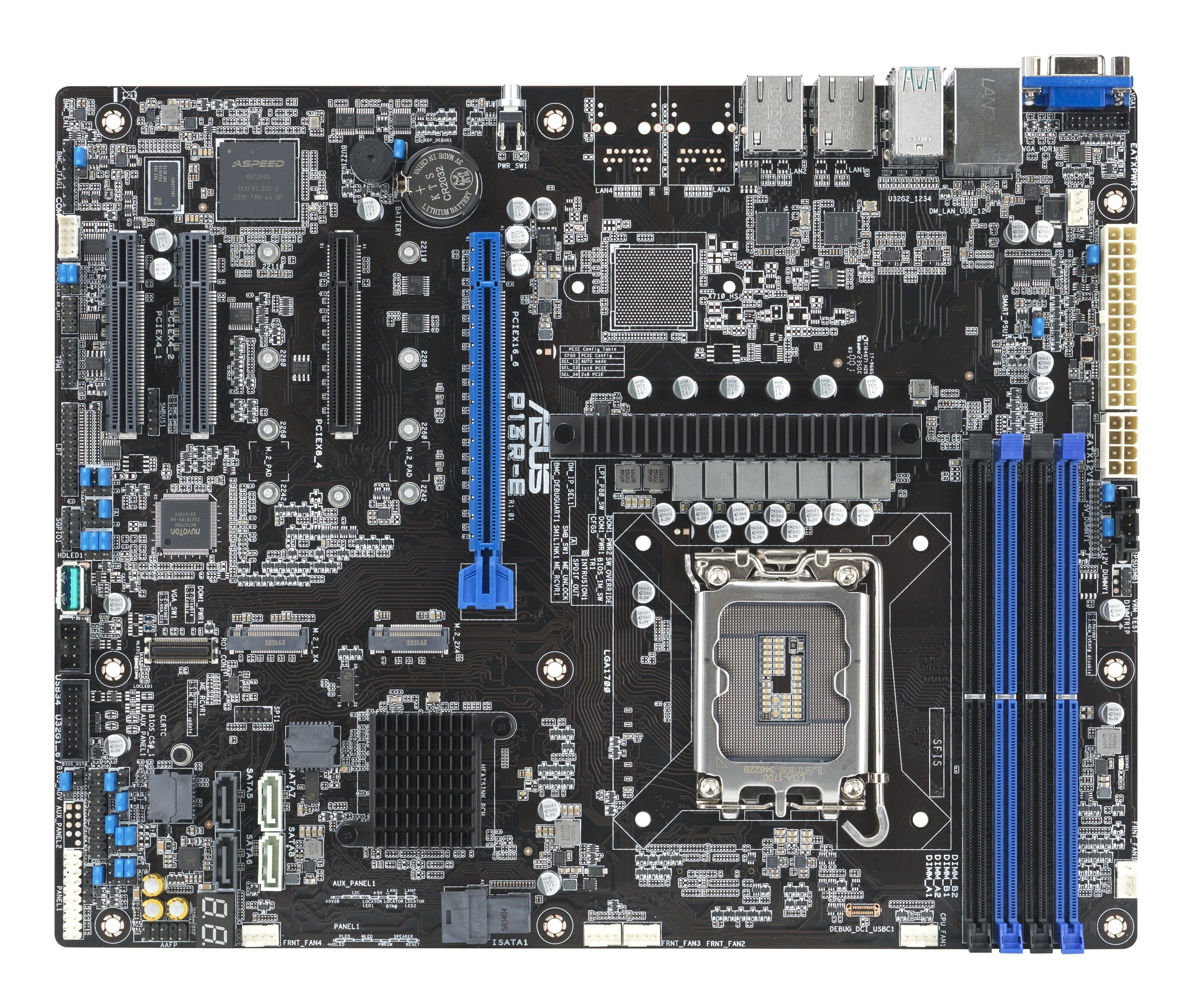 EAN 4711387395462 - ASUS P13R-E Intel C266 LGA 1700 ATX imagen 3
