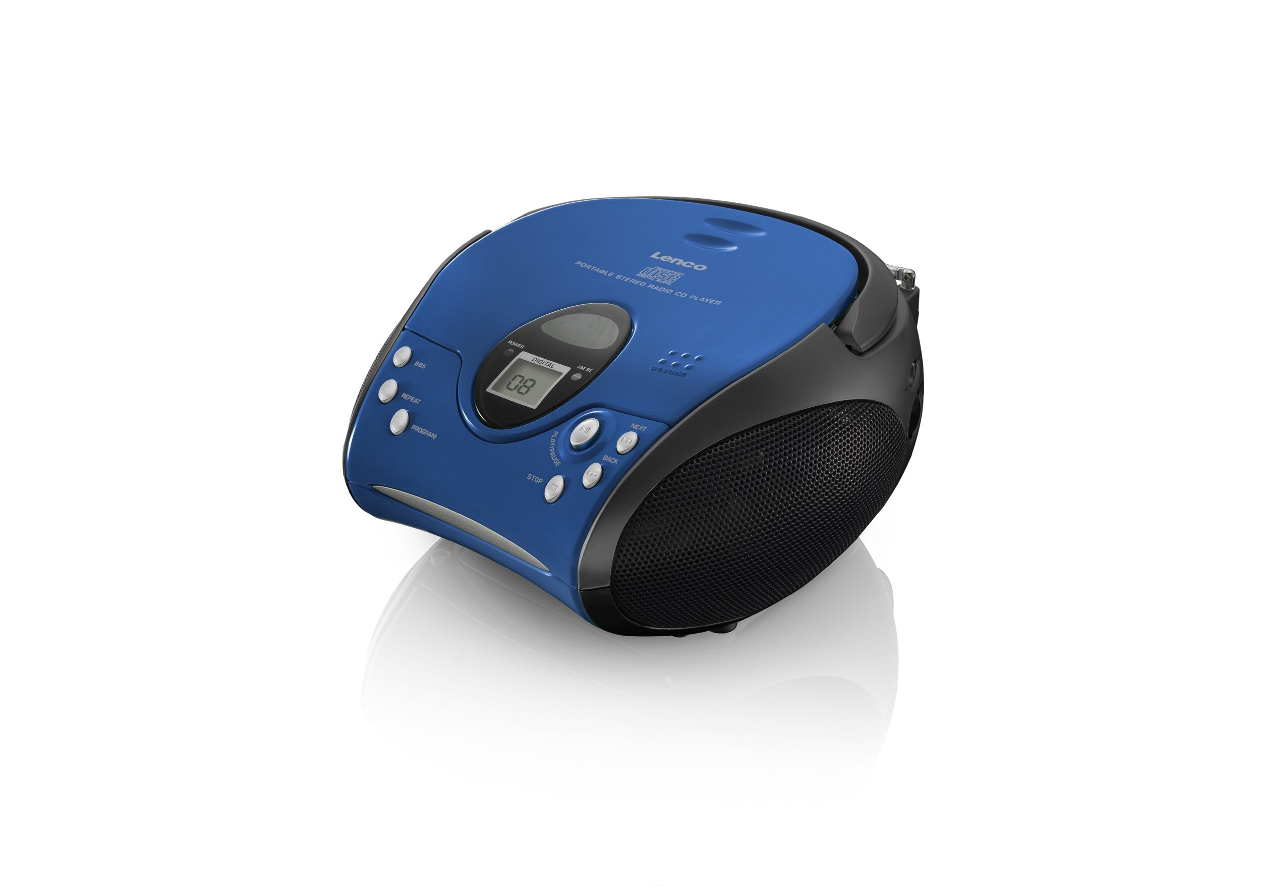 Radio Lenco Scd-24 Azul/Negro