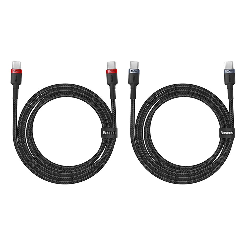 EAN 6932172657444 - Baseus Cafule cable USB 2 m USB C 480 Gbit/s 100 W Negro, Gris, Rojo imagen 5
