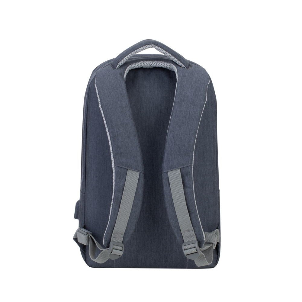 Mochila Riva Nb Prater 15.6" 7562 Gris Oscuro