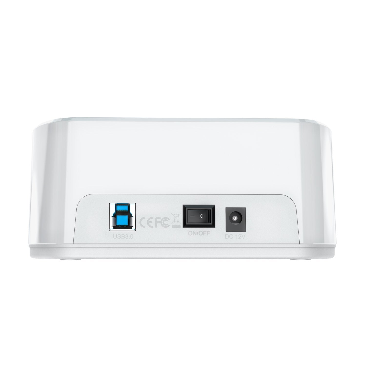 Aisens Docking Station Para Discos Duros Usb 3.0/3.1 Gen1 - Clone - Blanco