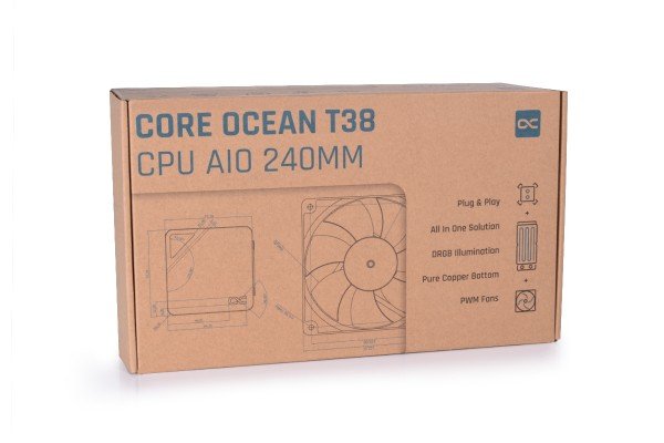 Refrigeracion Liquida Alphacool Core Ocean T38 Aio 240mm, 13051