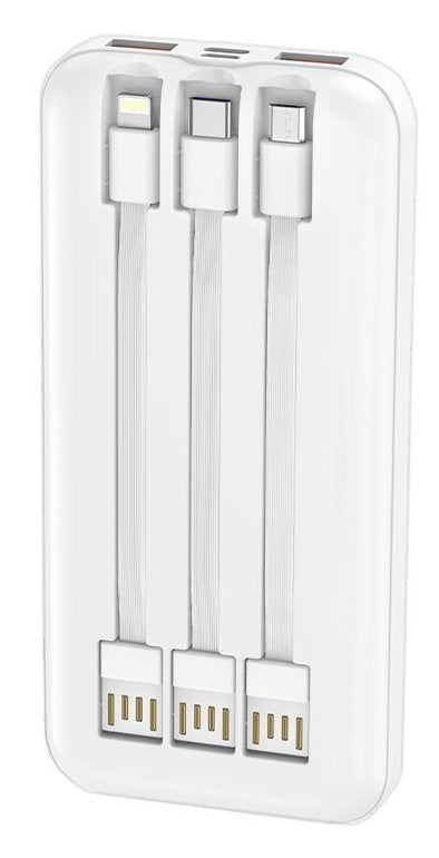 Cool Batera Externa Power Bank 10.000 Mah Carga Rpida 22.5w (3 Cable