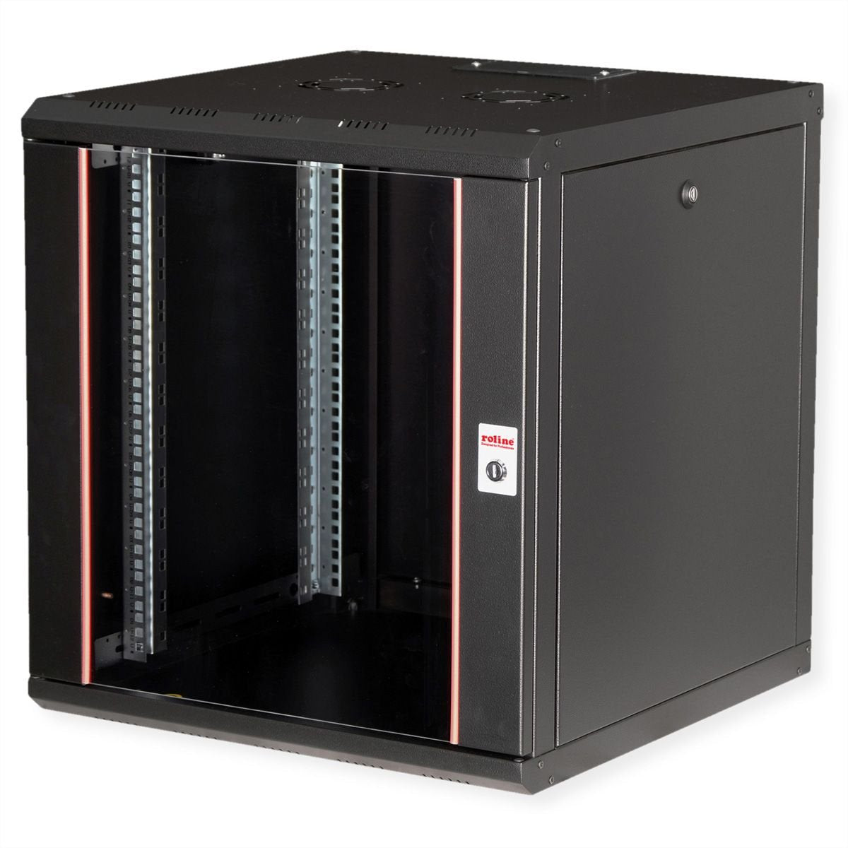 Roline 19-Zoll Wandgehuse Pro 12 He, 600x600 Bxt Schwarz